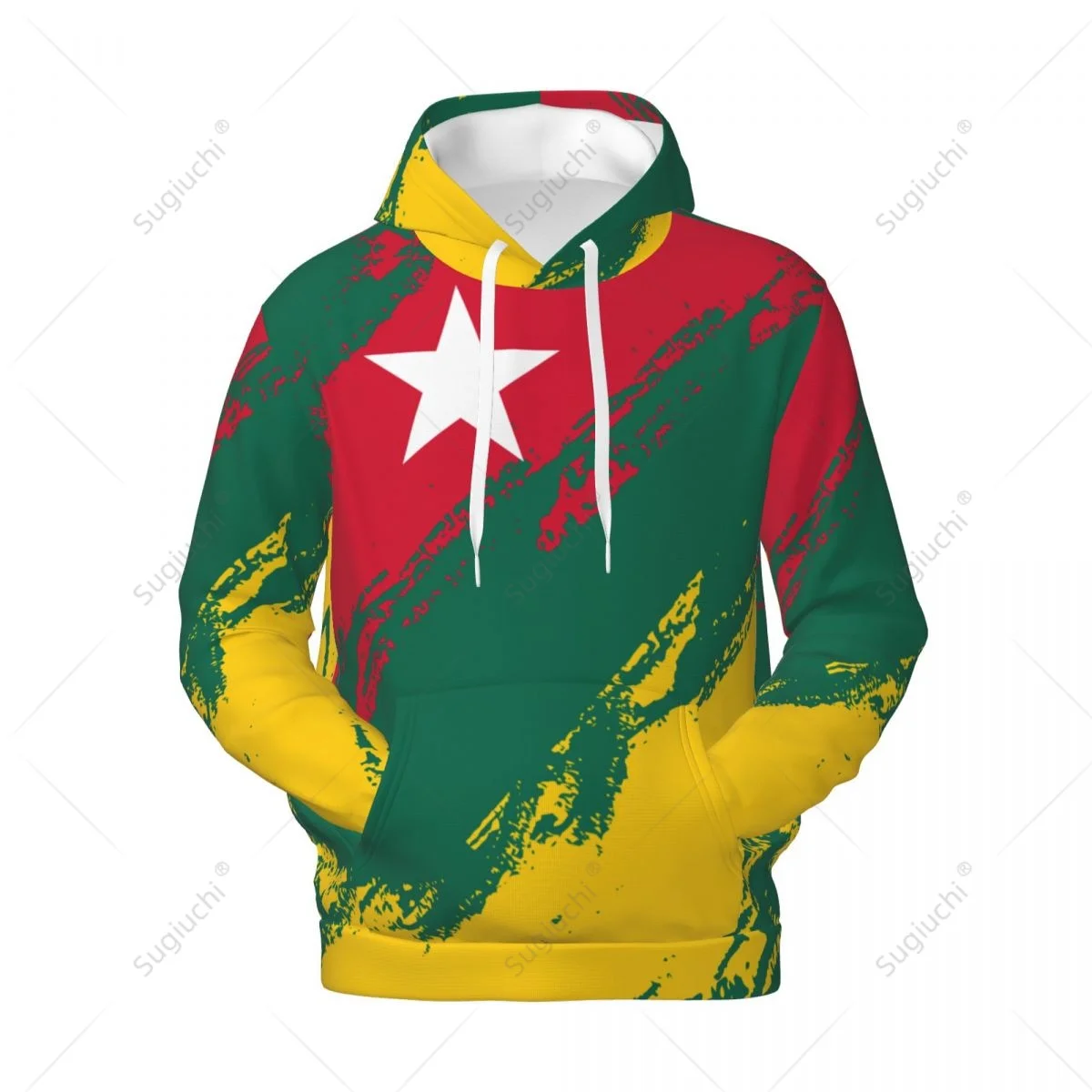 

Unisex Togo Flag Color Hoodie 3D Men Women Harajuku Sweatshirt Pullover Hoodies Polyester Casual