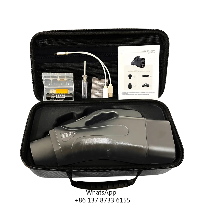 TARY 300A Ccs2 To GBT Evse Charging Connector Ce Ev Dc Charger Chademo To Ccs Adapter CCS2 To GB/T Adapter For Id4 Id6