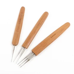 AHVAST  Crochet Hook Needle Tools Dreadlock Wholesale 0.4/0.5/0.75mm