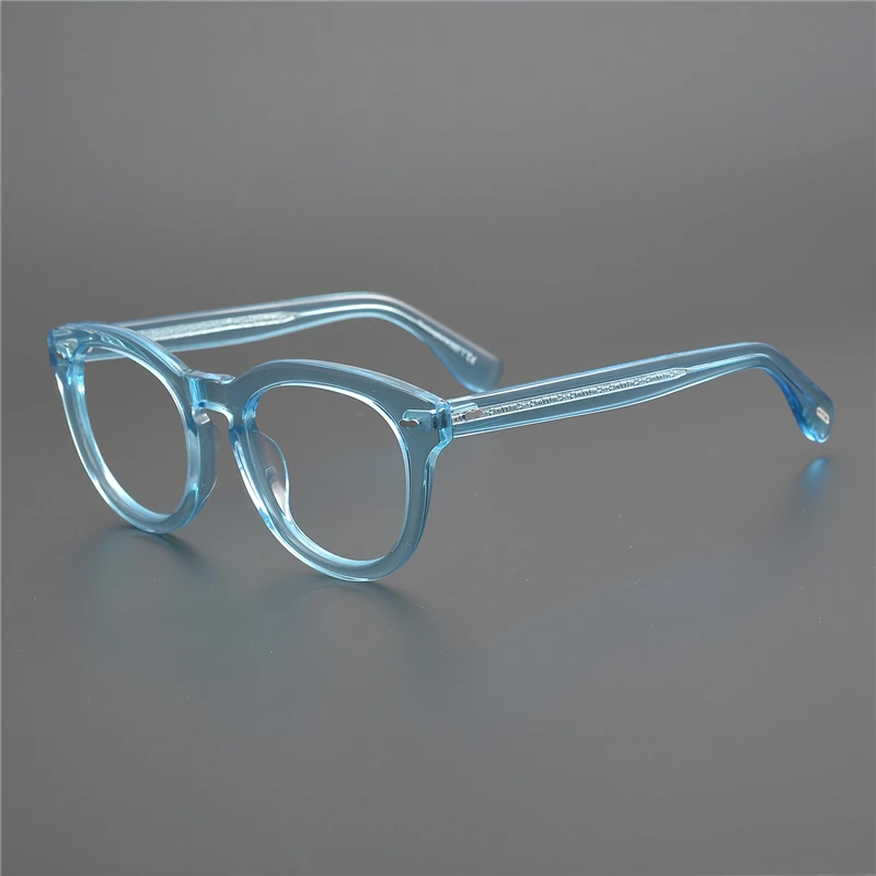 Cary Grant Retro Vintage Round Crystal Eye Glasses Reading Spectacle Frames Designer Eyeglasses Eyewear OV5413 Myopia Glasses