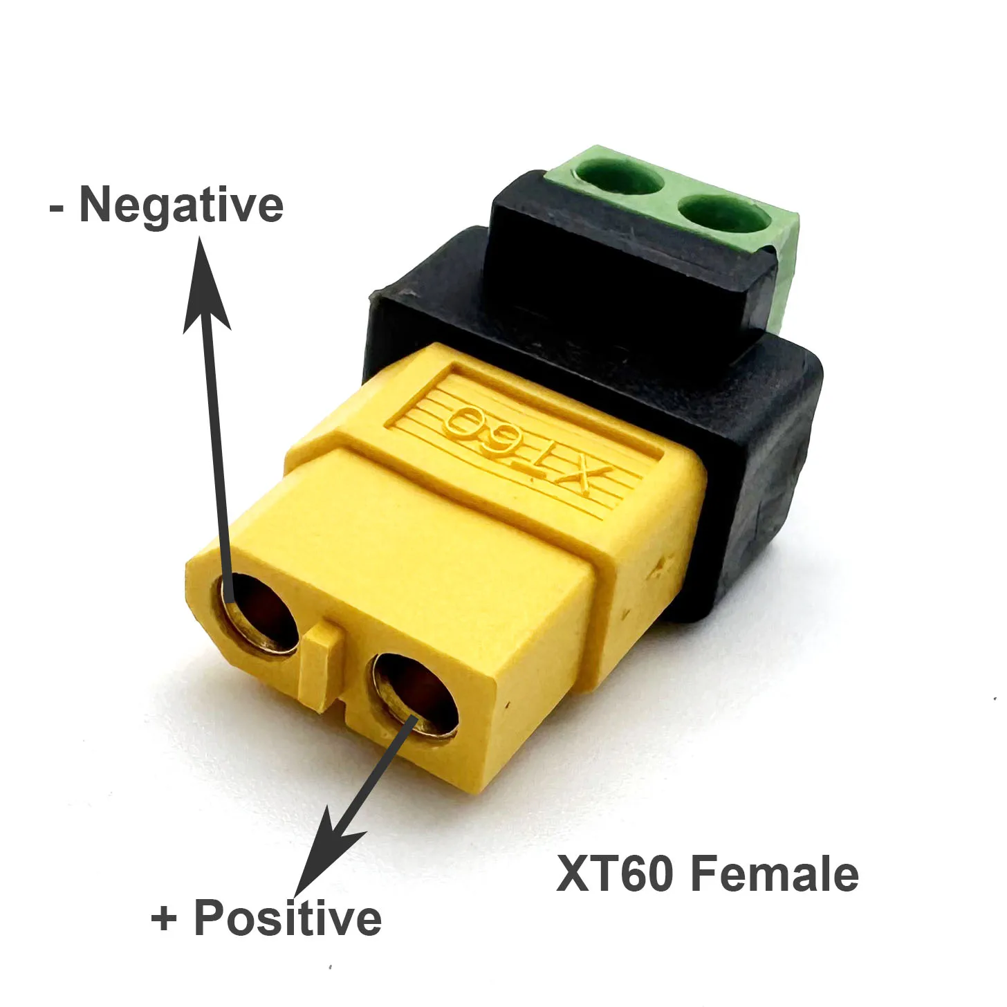 XT60 Female to 2 Pin Terminal Quick Connect Adapter Solderless Charging Connector for Drone, FPV, Balance Charger, LiPo Battery - Image 6