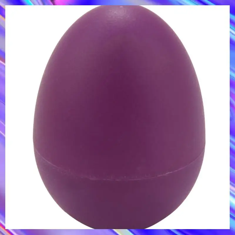 L71A 48 Uds. Juego de coctelera de huevos de plástico 6, huevos de Maracas musicales de percusión instrumentos de percusión para niños juguetes de ritmo para niños