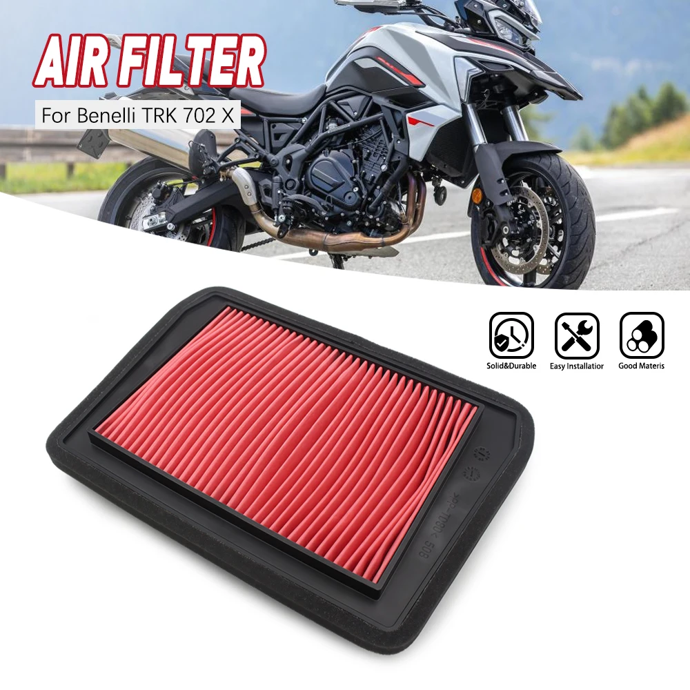 

For BENELLI TRK702 TRK702X BJ700-5F Motorbike Air Filter Intake