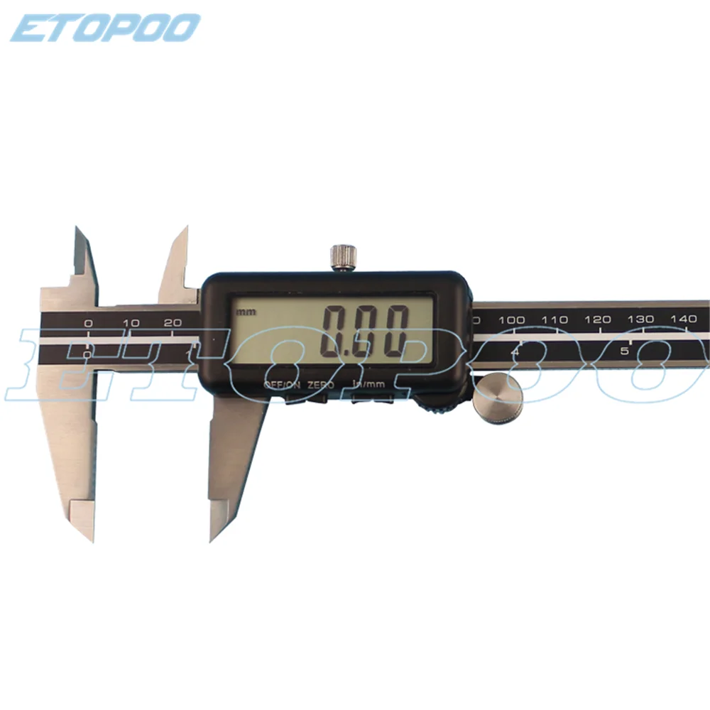 0-150mm digital caliper with USB data out port digital caliper with data cable input tool