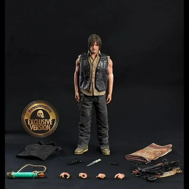 3a Toys Threezero 3z0021 Walking Corpse Daryl 1/6 Daryl Nuo Ge Set Moveable Action Figure Deluxe Edition