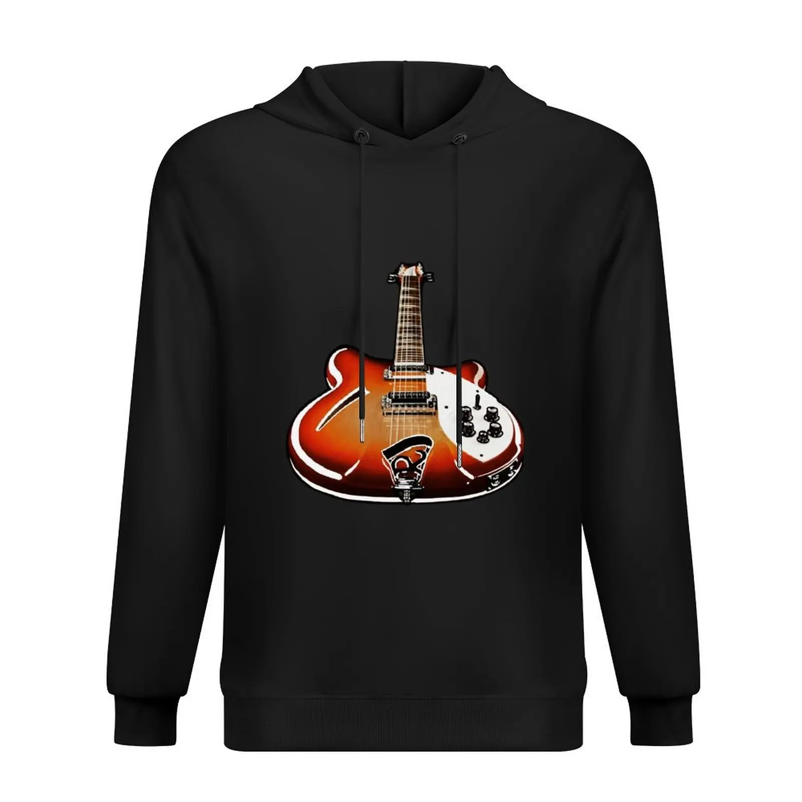 

Vintage Rickenbacker 360 12 classic sixties electric guitar Art Sunburst Pop Art Hoodie hooded shirt new in hoodies and blouses