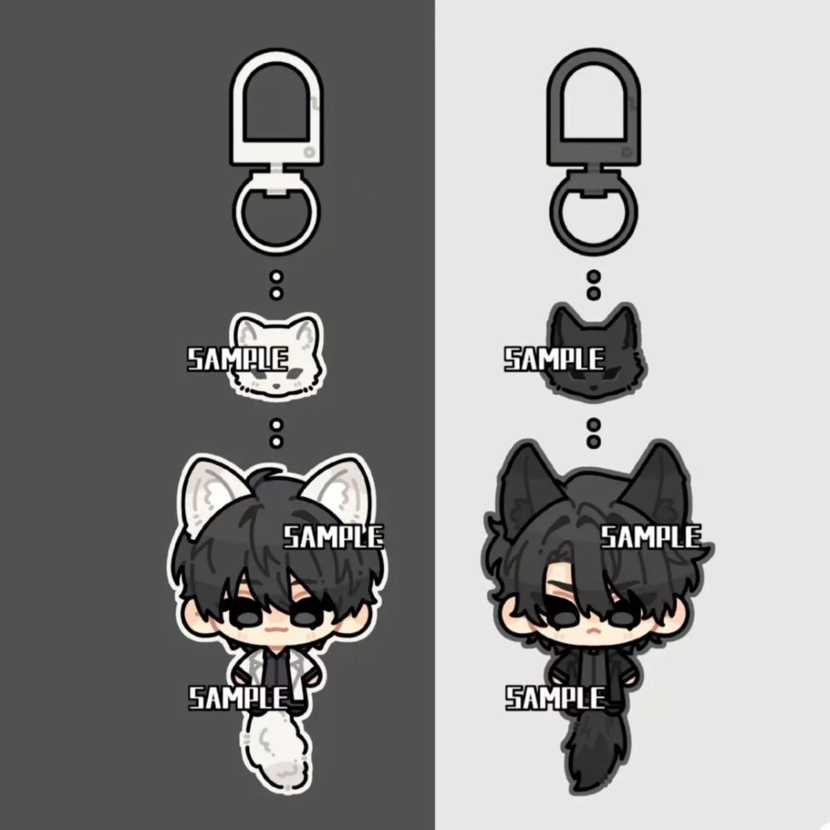 From the perspective of omniscient readers, Liu Zhonghe, the only son of Jin, cosplay acrylic keychain