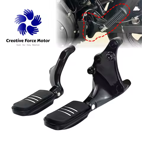 Passenger Footrest Motorcycle Rear Foot Pegs Mount Kit Pedal For Harley Sportster 48 XL1200 Iron 883 Roadster SuperLow 2014-2022