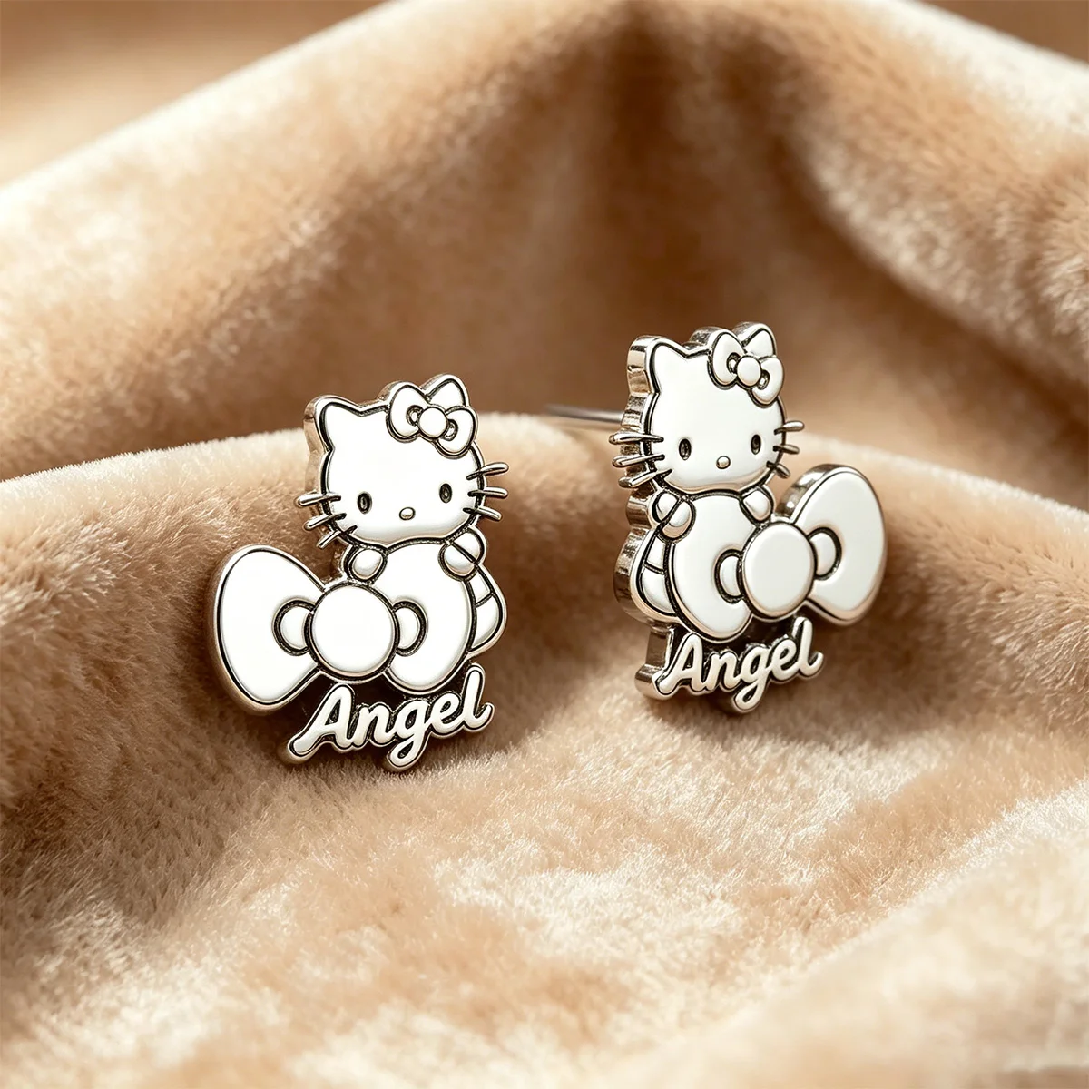 Custom Bow Hello Kitty Name St - Ribbon Bow Gift ulasan dan harga