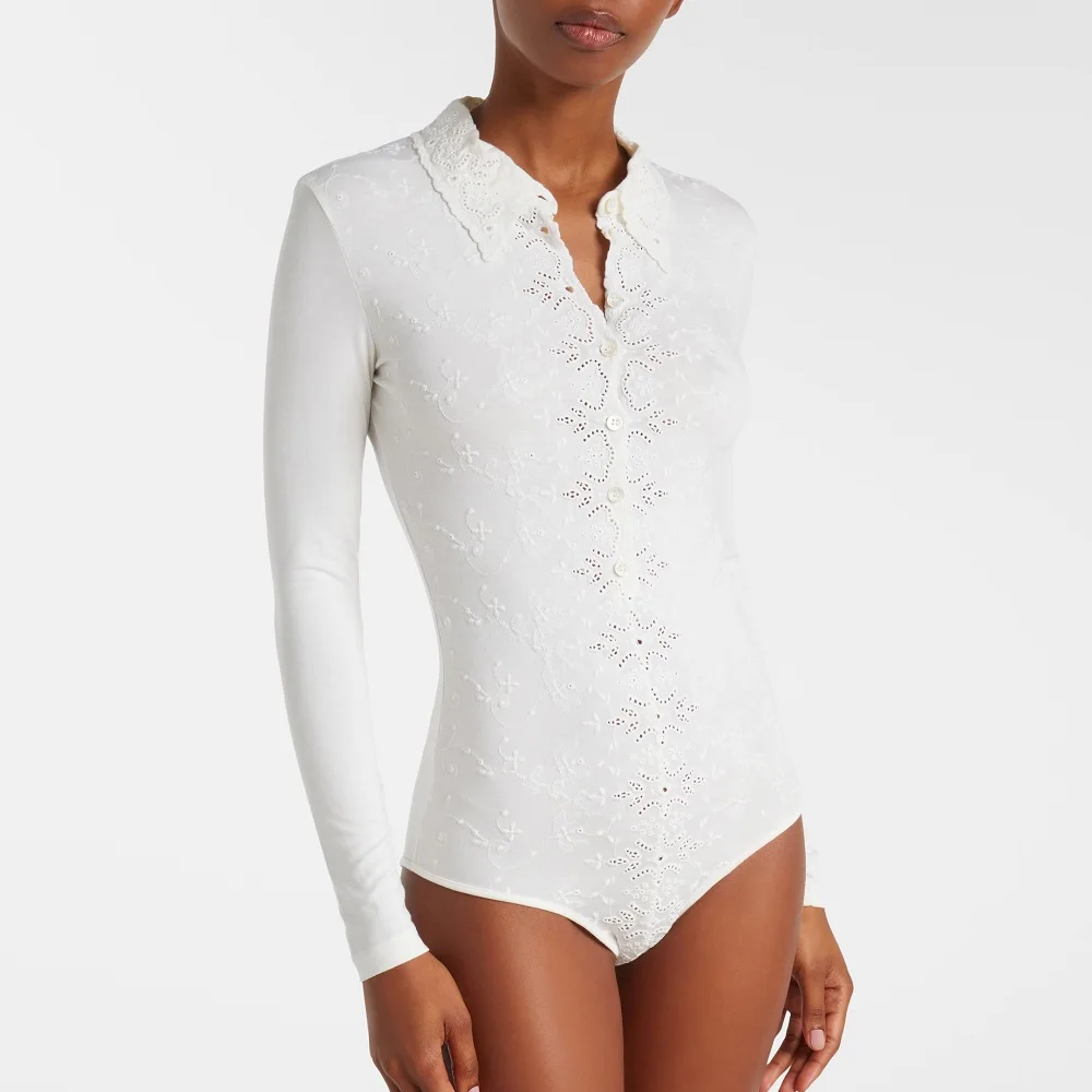 

Зимнее женское боди 2025 года, корсет с вышивкой, сексуальный женский топ, боди y2k, новая высококачественная универсальная футболка, рубашка, бюстгальтер