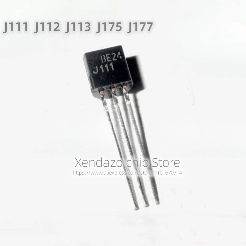 10 stks/partij 2SJ111 2SJ112 2SJ113 2SJ175 2SJ177 J111 J112 J113 J175 J177 TO-92 pakket Originele echt MOS veldeffecttransistor