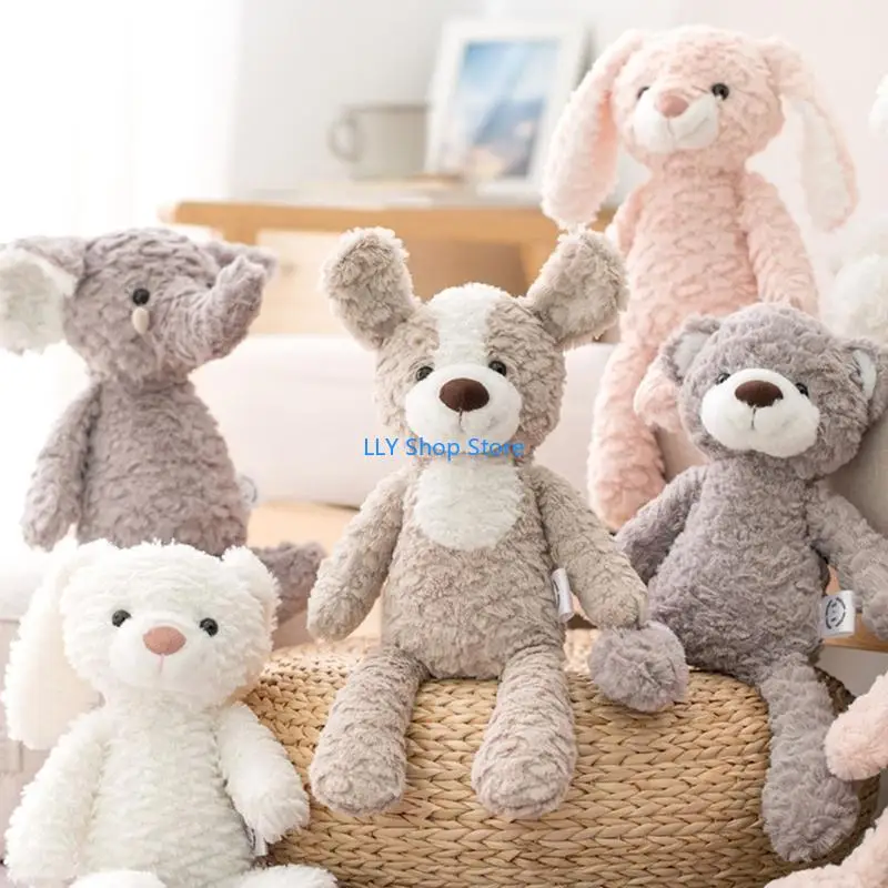 

T8UD Multi-type Can Choose Animal Plush Doll for Kid Appease Cartoon Stuffed Toy
