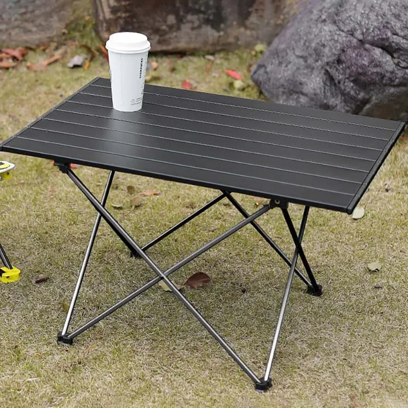 TARKA Camping Table Folding Portable Table Lightweight Aluminum Alloy Tables Foldable Picnic Desk Outdoor Fishing Beach Tables