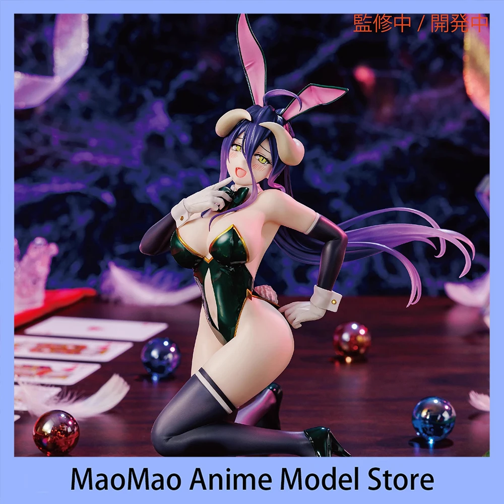 

В наличии Оригинальная система Serwis Albedo Bunny Ver. Overlord OneSeventhCarat 19 см Kawaii Action Anime ПВХ модель игрушки Коллекционные