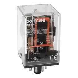 MK2P-I electromagnetic relay MK2P MK2P-I series power relay AC 380V 220V 110V 24V DC 24V 6V