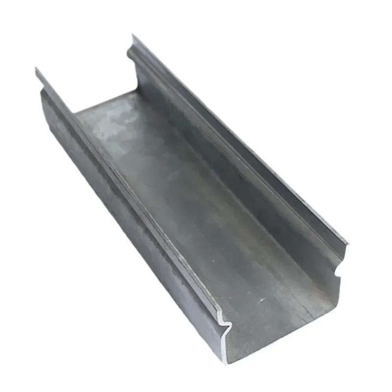Q235B channel steel U-groove mechanical frame, ordinary channel steel, curtain wall welding, structural engineering
