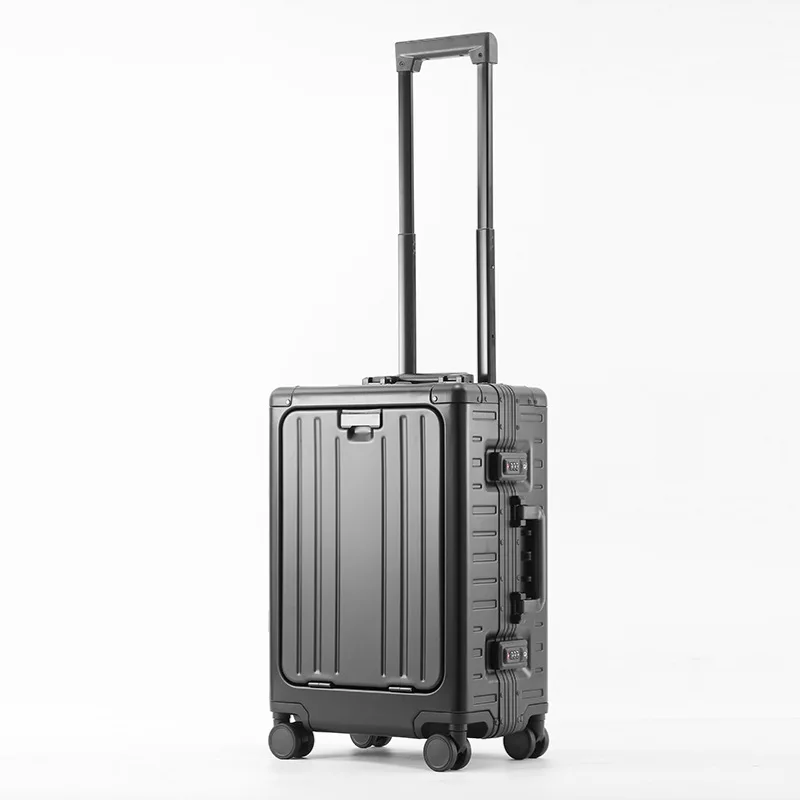 COLENARA 20"24 Inch Reistas Heren Boarding Box Zakelijke bagage Volledig aluminium magnesiumlegering Trolleykoffer Dameskoffer