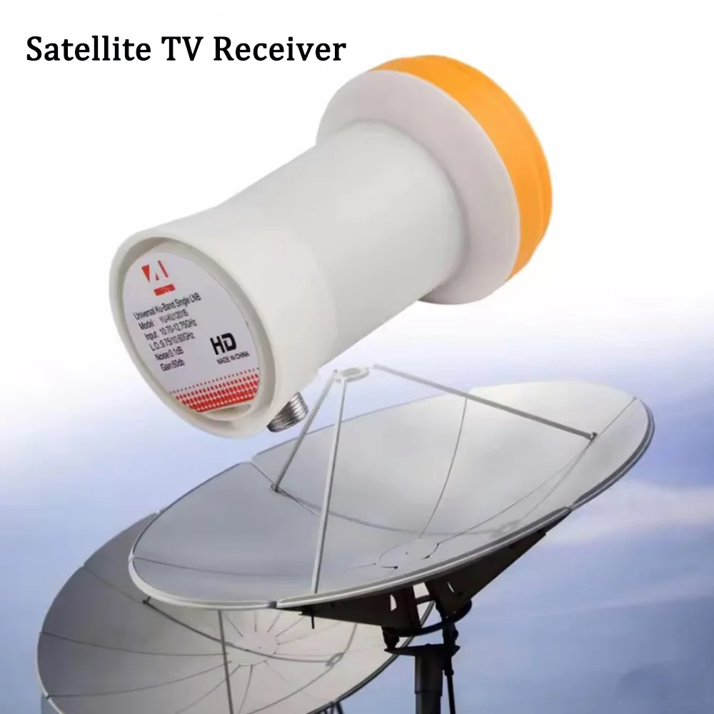 

Full HD Satellite TV Receiver Digtal KU-BAND Universal Single LNB L9.75/10.6 KU Lnb 1 Output LNBF Waterproof Satellite Dish LNB