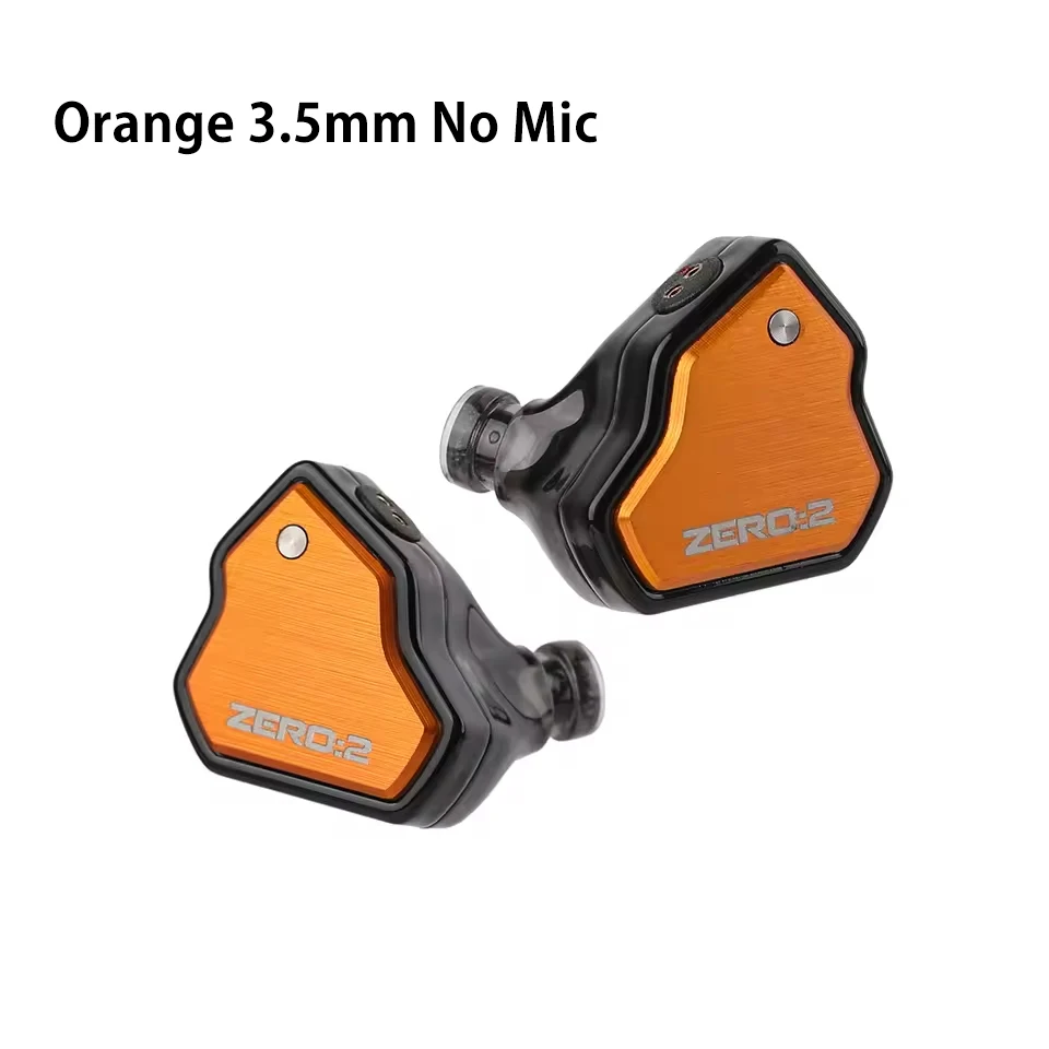 7Hz x Crinacle Zero 2 Bijgewerkte 10 mm dynamische driver IEM bedrade oordopjes Oortelefoon Gaming-oordopjes met OFC IEM-kabel voor muzikant