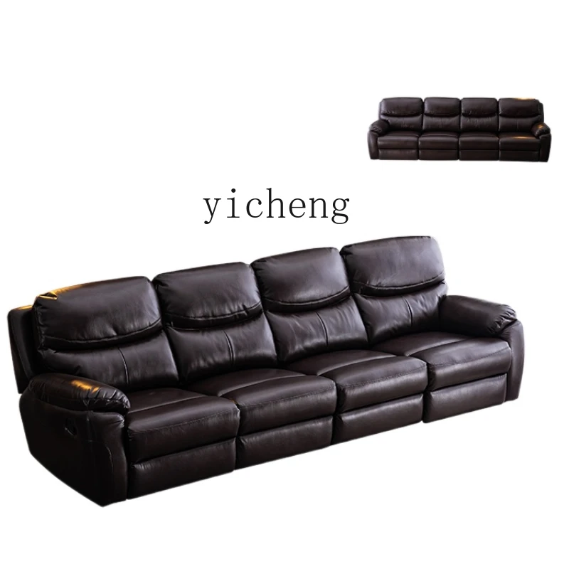 YY Light Luxury Living Room Small Apartment Multi-Person Electric Multi-Function Cinema Lazy Sofa