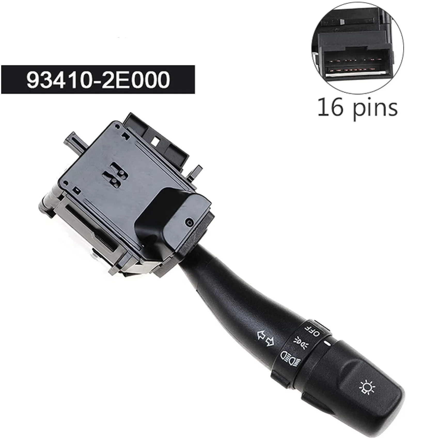 For 2006 -2009 Hyundai Tucson Turn Signal Switch 93410-2E000 view 5
