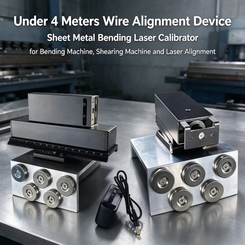 Under 4 Meters Wire Alignment Device for Bending Machine/shearing Machine Sheet Metal Bending Laser Calibrator