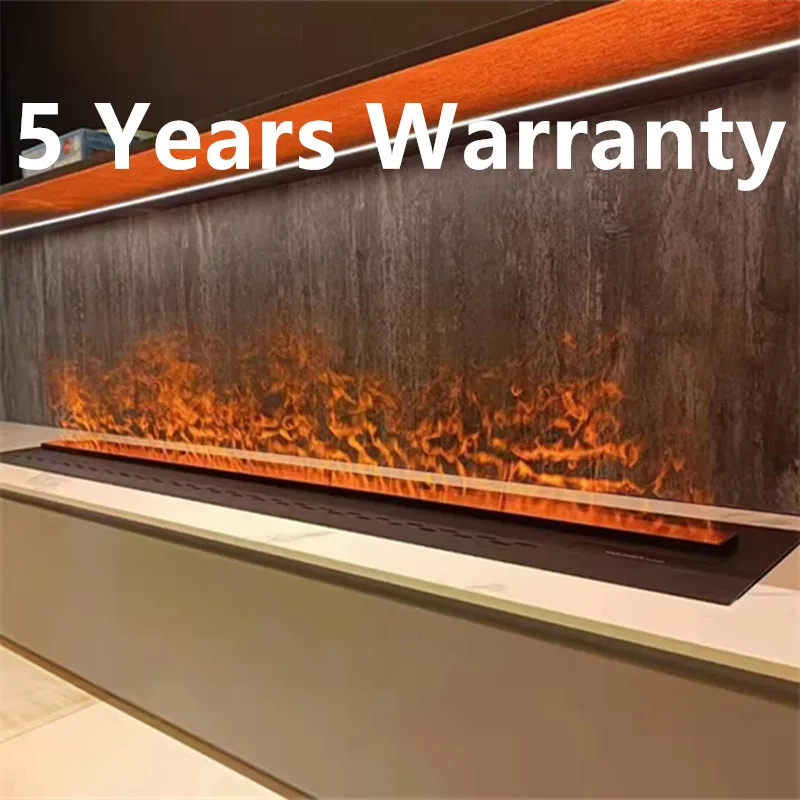 

5 Years Warranty Led Steam Electric Mist Vapor Fire place 3d Fireplace Water