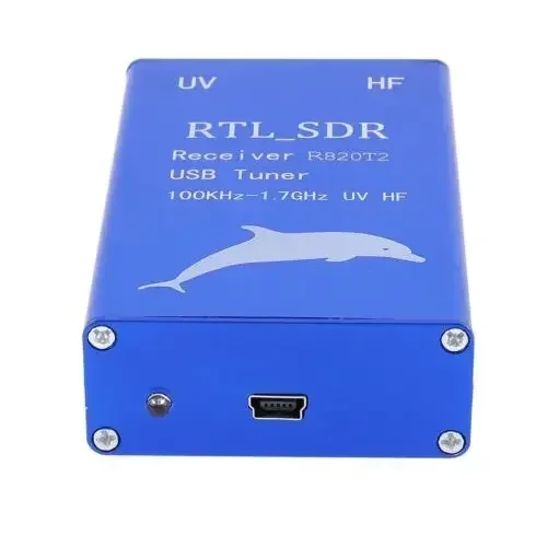 RTL2832U+R820T2 100KHz-1.7GHz UHF VHF HF RTL.SDR USB Tuner Receiver AM FM Radio