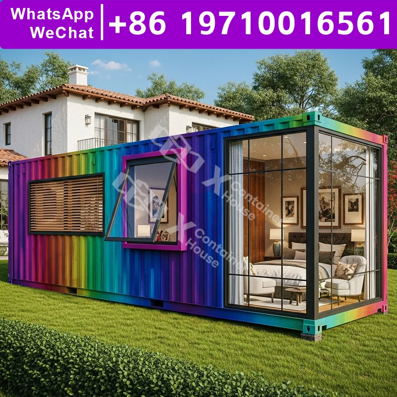 

Container Buildings Multi Room Budget Friendly Bathroom Prefab Tiny Homes Flat Pack Home Bungalow Home Container House For Sale