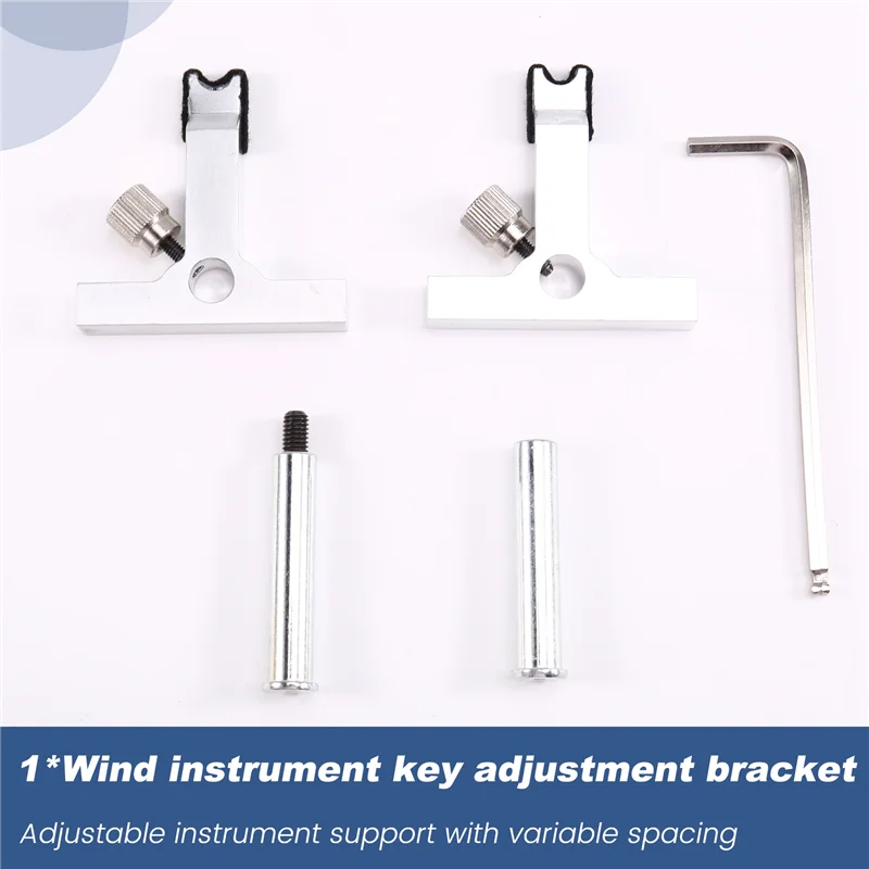 

A89E-Woodwind Instrument Key Adjustment Bracket With Adjustable Spacing Wind Instrument Repair Tools Instrument Repair Tool