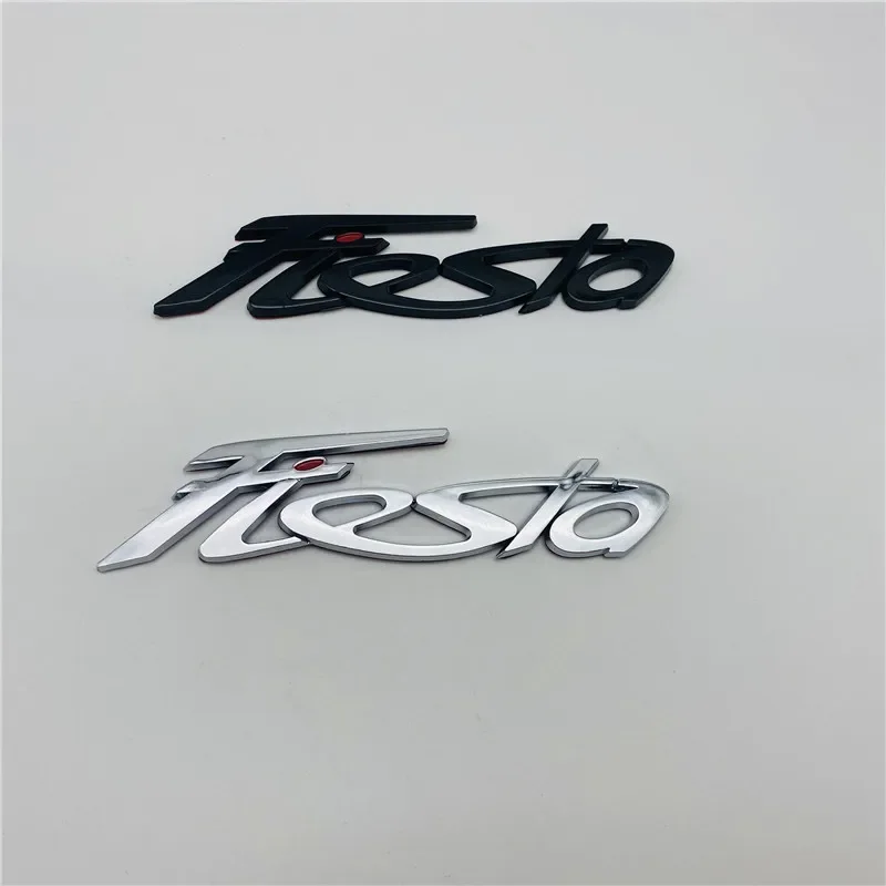 Chrome Trunk Letters for Focus EcoSport S-MAX C-MAX KUGA Fiesta ESCORT EDGE TITANIUM Hybird ECOBOOST 4WD Emblem Badge Logo