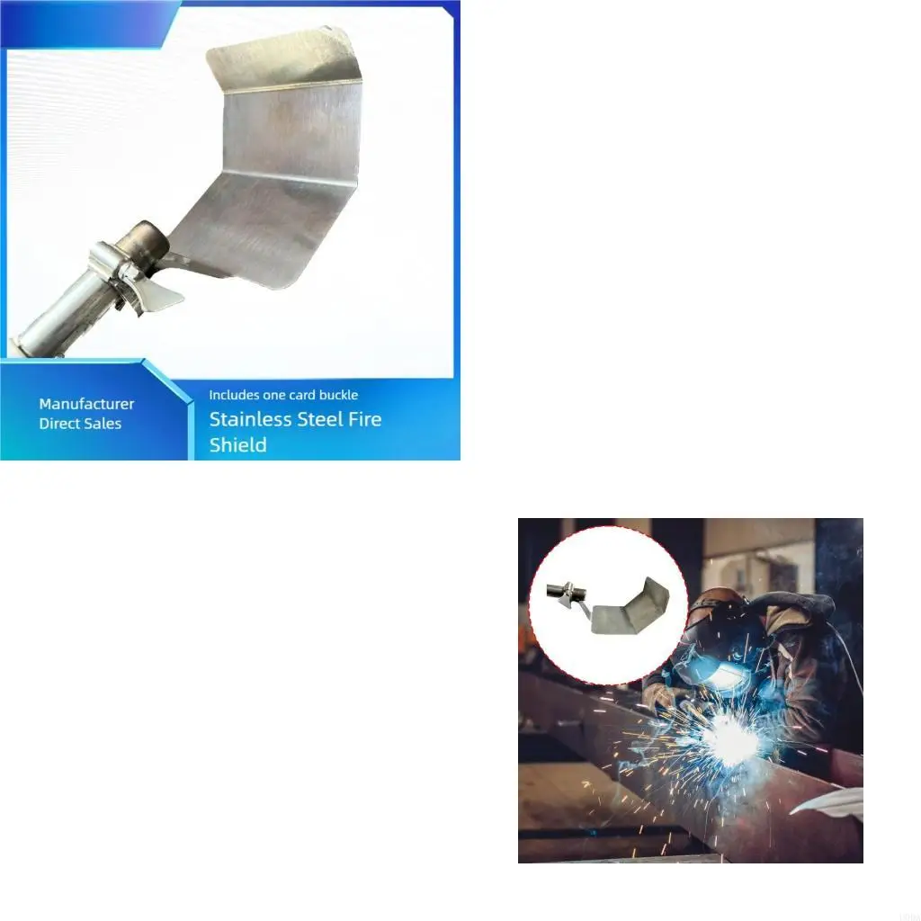  Professional Welding Heat Shield Stainless Steel Panel With Flexible Clamp For Full Coverage Protective Shield