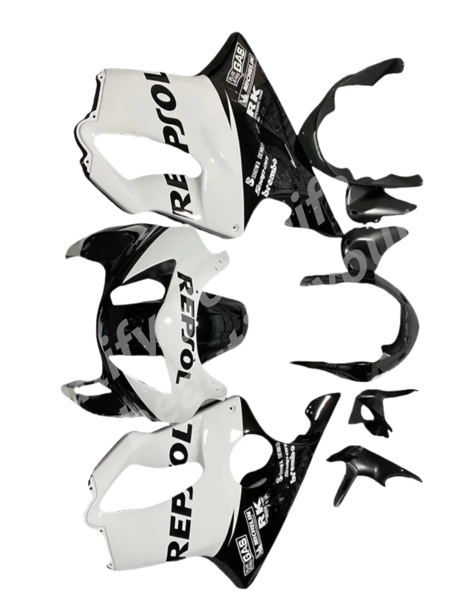 High quality ABS fairings for Honda white black CBR 600 F4 1999 2000 fairing kit CBR600 F4 99 00