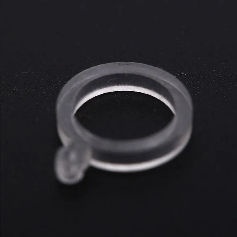 100PCS/Lot New Transparent Elastic White PE Pellet Bait Bands Baitbands Fishing Tackle Pellet Lure Tools Fishing Tools