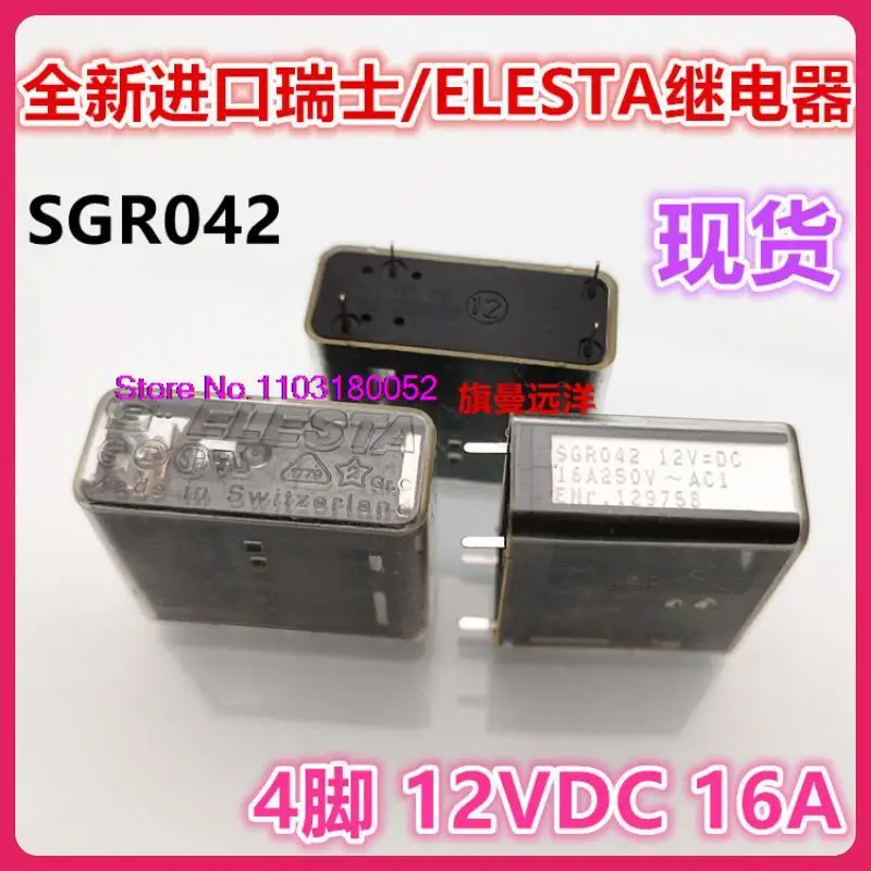 

SGR042 12VDC ELASTA16A 4 ENr.129758