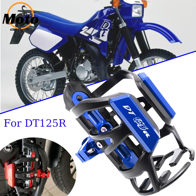 2024 Brand new For YAMAHA DT125R DT125RR DT125 R DT Motorcycle Accessories CNC Beverage Water Bottle Cage Drink Cup Holder