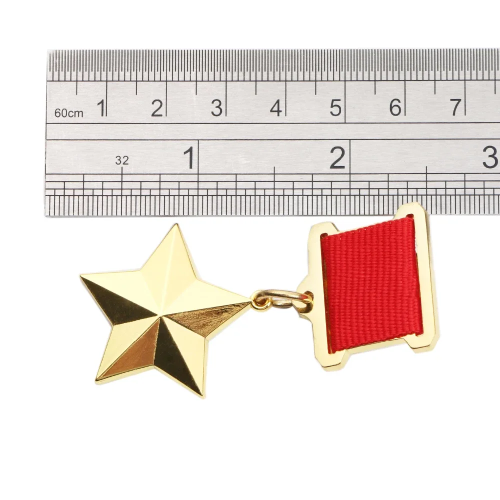 WWII WW2 USSR CCCP SOVJET-UNIE GOUDEN STER HELDOF MEDAILLE INSIGNIA PIN BADGE