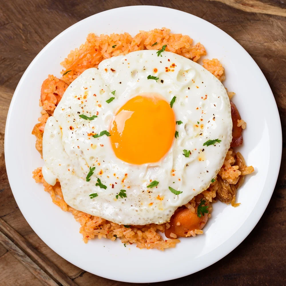 (Shikpan-Sa) أرز كيمتشي المقلي بحجم الإبهام 300 جرام × 5: هذه أرز مقلي مصنوع من الكيمتشي المطبوخ جيدًا، مقلي بالأرز.