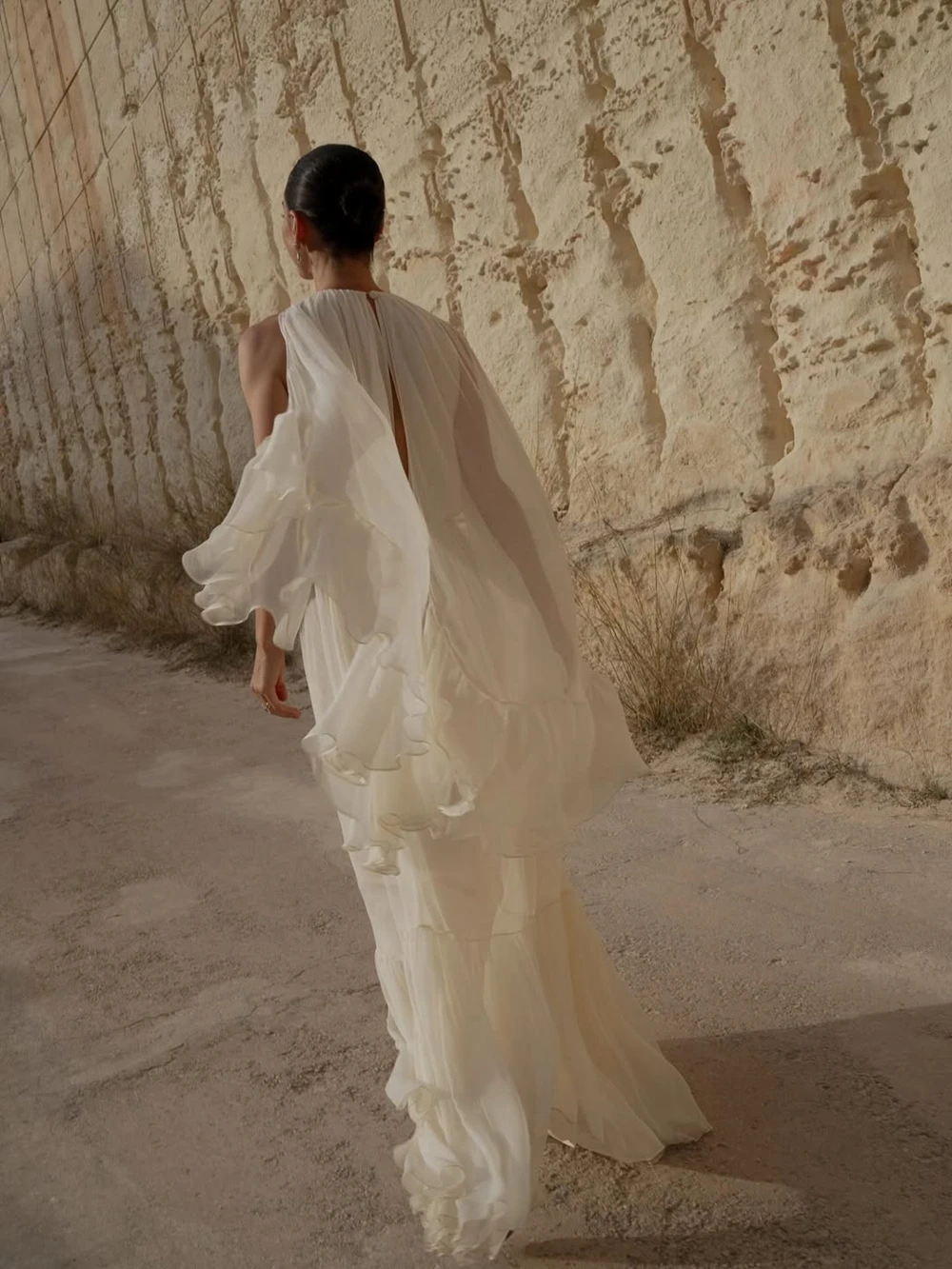 أنيقة ألف خط ثوب مسائي خط عنق على شكل قلب خارج الكتف فستان ستان كريستال الزينة حفل زفاف فساتين رسمية #5