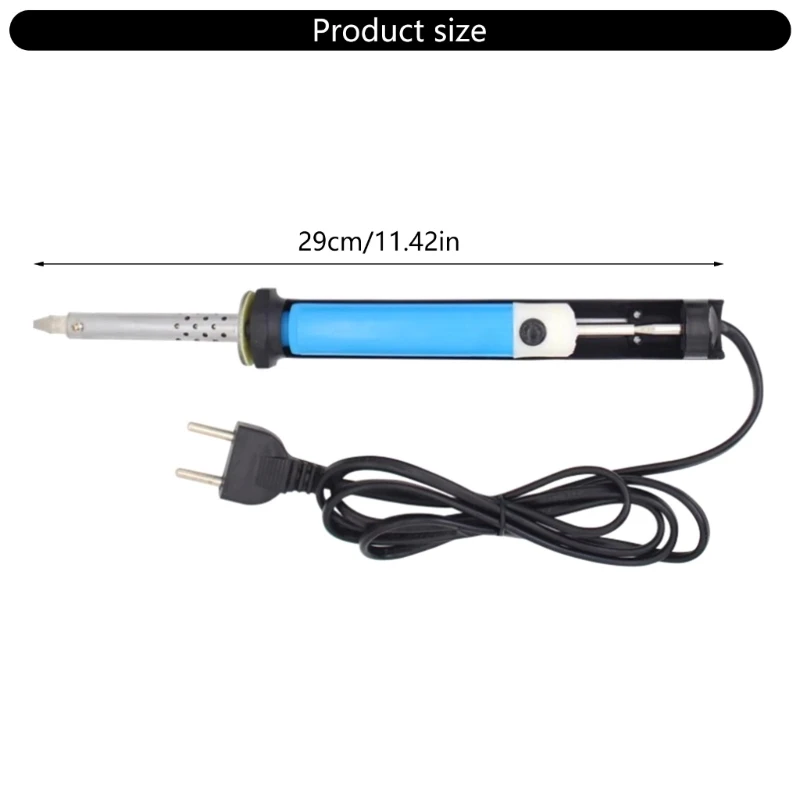 Multifunctional Efficient Electric Tin Suction Iron Pen with Adjustable Temperature Suitable for DIY & Professional Use D2RD