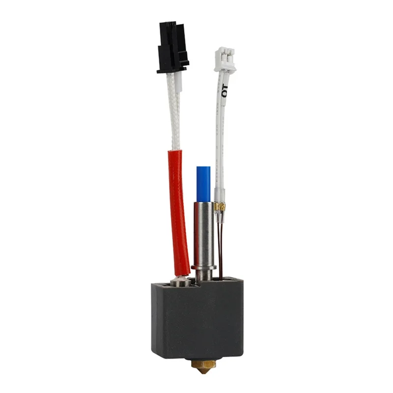 Kit Hotend AEE7-24V 60W, gorge chauffante à thermistance pour extrudeuse Kingroon KP3S V1, Kit d'extrémité chaude, buse en laiton de 0.4Mm