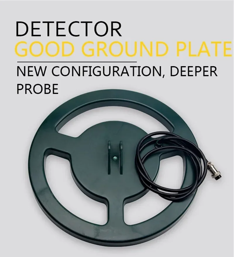 GS6000 Metal Detector Underground Treasure Hunting Device Outdoor Treasure Archaeological Coins Gold Silver Dollar Copper Coin