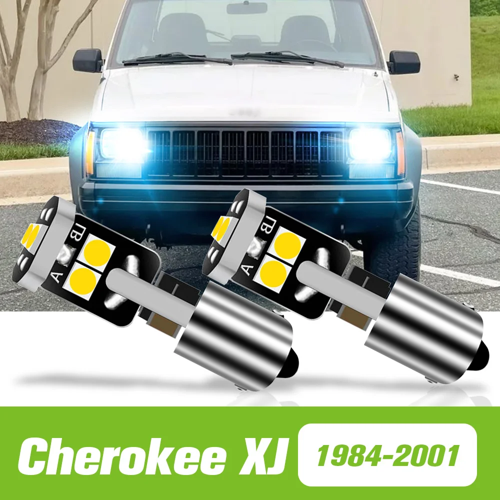 

2pcs For Jeep Cherokee XJ 1984-2001 LED Parking Light Clearance Lamp 1992 1993 1994 1995 1996 1997 1998 1999 2000 Accessories