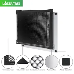 LASER TREE Laser Wroking Plate tavolo da lavoro a nido d'ape dimensioni 400*400mm per macchina per incisione Laser parte dell'attrezzatura Laser fai da te