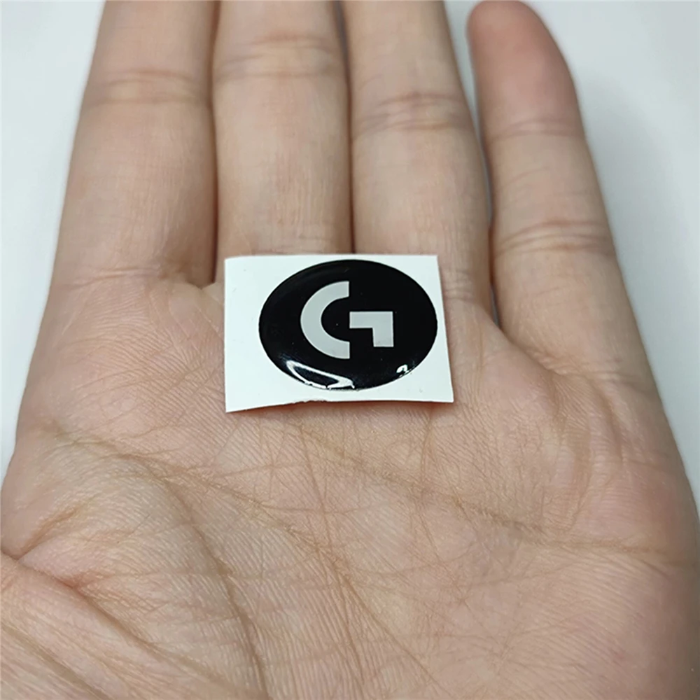 1pc mouse logotipo adesivo mouse skate para g400s/g400/mx518/mx510 mx500/g1g3 mouse acessórios