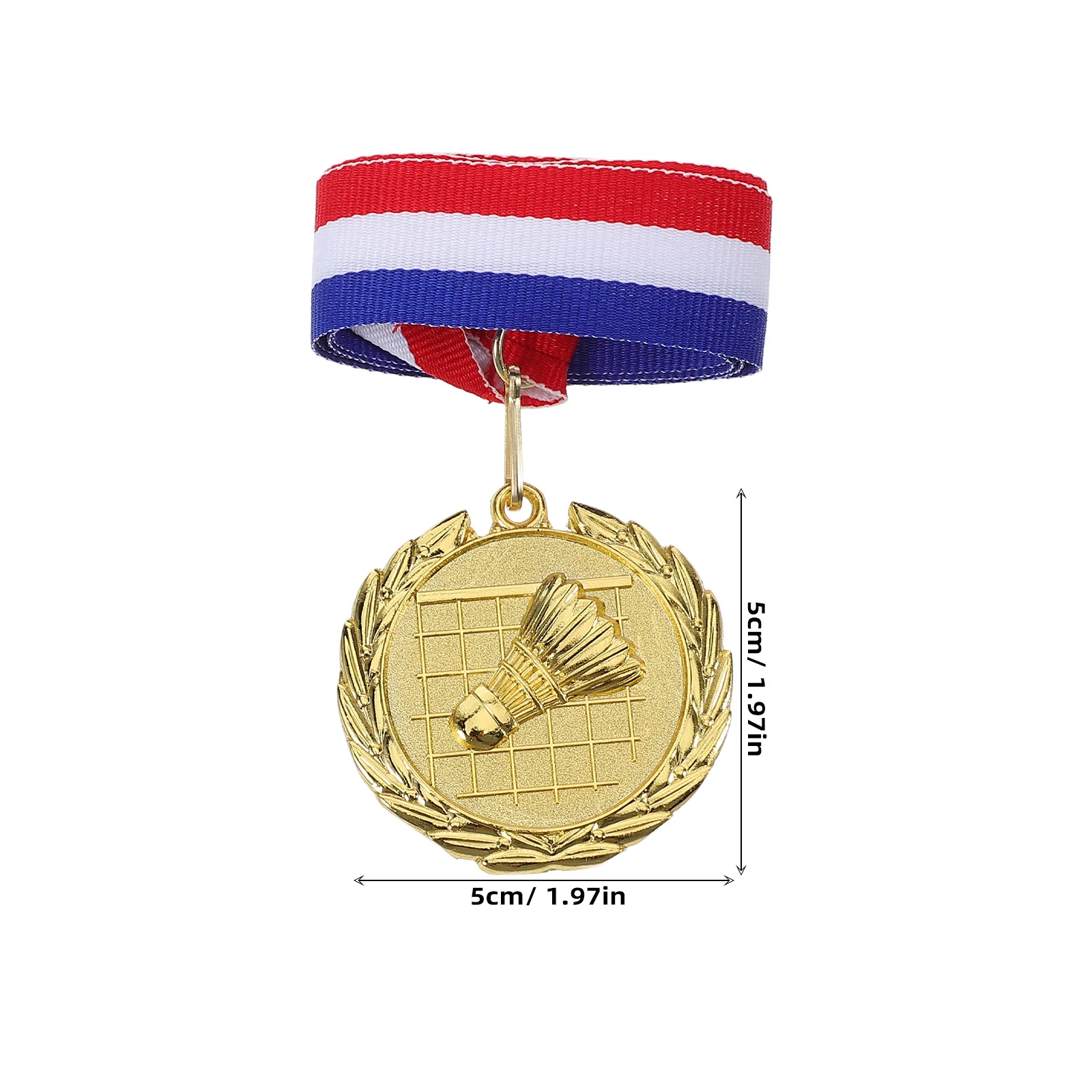 ميداليات جائزة مسابقة كرة الريشة، جائزة الحدث الرياضي المصنوعة من سبائك الزنك للأطفال، جائزة حفلات الكأس المدرسية #2