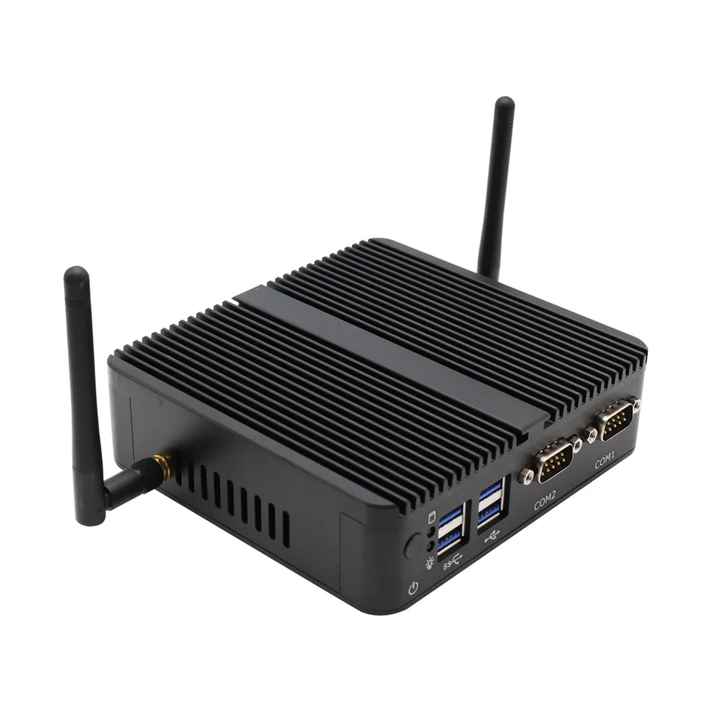 12Th generation N150 j5005 quad-core industrial soft routing computer dual network 2COM industrial control server gateway