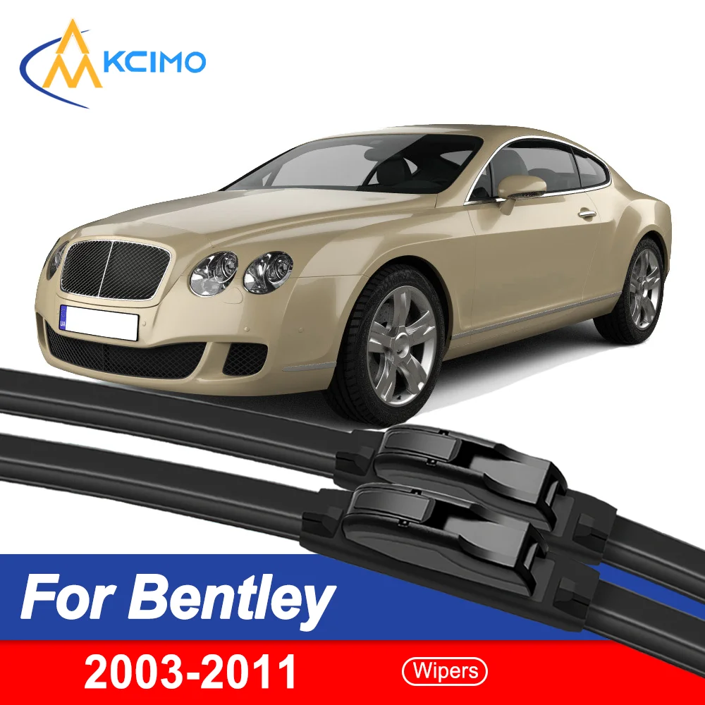 

Ultimate 2 Front Wiper Blades for Bentley Continental GT 2003-2011 Ensures Clear Vision & Safe Driving in Rain Snow or Sun
