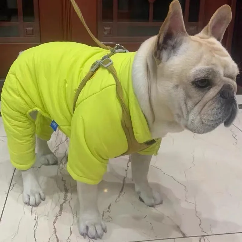 

Комбинезон для домашних питомцев, зимняя одежда для французских животных, одежда для Мопсов, собак, костюм для французских собак, Уэста, хай-Сайда, белый терьер