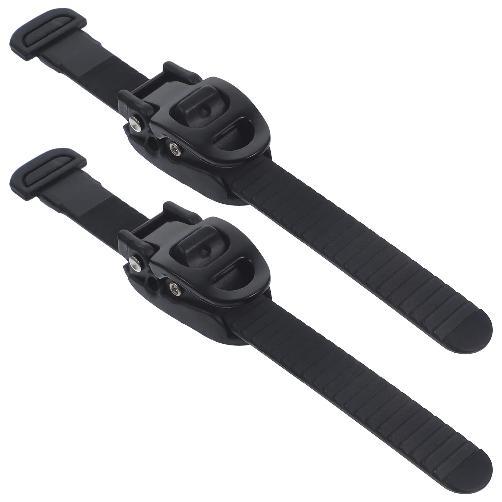 2 Sets Shoe Laces Skate Buckle Roller Leash Strap for Ice Skates Fixing Straps Black Replacement Tool Child